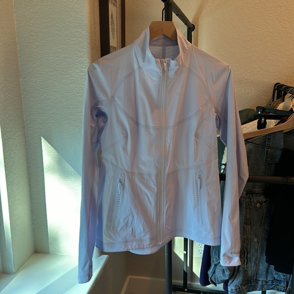 Lululemon Fast and Free Winbreaker size 10-pastel blue - Picture 8 of 15